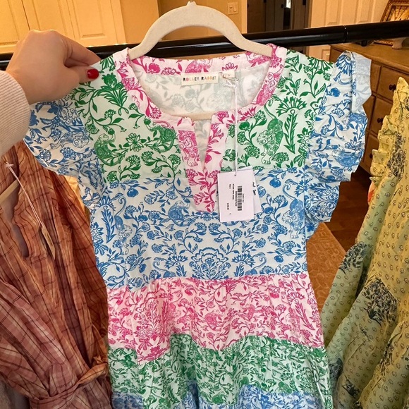 Roller Rabbit Cotton Ruffle Dress - Picture 3 of 4